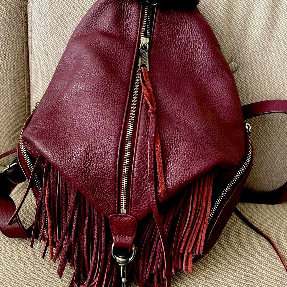 Rebecca Minkoff Backpack in Burgundy